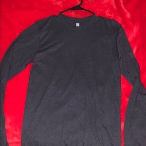 Plain Grey long sleeve shirt